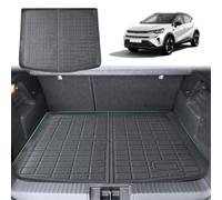 GAFAT Compatible con Renault Captur 2 2019-2026 2027, alfombrilla de maletero TPE para todas las condiciones climáticas para Captur II E-Tech Hybrid Facelift, plegable, borde alto original 3D [base de