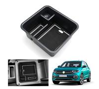 GAFAT Compatible con VW T-Cross 2018-2024 2025 Consola Central, Caja de Almacenamiento, T Cross R-Line SE 2024 Reposabrazos Organizador Bandeja Guantera, Accesorios T-Cross (Blanco)