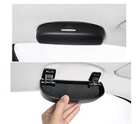 GAFAT Funda para Gafas de Sol de Coche para V*W T*ROC/Seat Ateca Seat Leon MK4 Cuprα Formentor/Skodα Kodiaq Skodα Karoq/F-or-d Focus MK4 Puma (Negro)