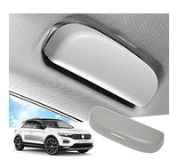 GAFAT Funda para Gafas de Sol de Coche para V*W T*ROC/Seat Ateca Seat Leon MK4 Cuprα Formentor/Skodα Kodiaq Skodα Karoq/F-or-d Focus MK4 Puma (Gris)
