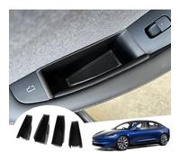 GAFAT Nuevo Tesla Model 3 2024 2025 Caja de Almacenamiento, Model 3 Highland 2024 Consola Central Bandejas Organizador para Puerta, Tesla Model 3 2024 Accesorios (Puerta Entrada & Trasera 4 pzs)