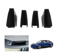 GAFAT Nuevo Tesla Model 3 2024 2025 Caja de Almacenamiento, Model 3 Highland 2024 Consola Central Organizador para Puerta, Floculación, Tesla Model 3 2024 Accesorios(Puerta Entrada & Trasera 4 pzs)