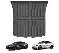 GAFAT Nuevo Tesla Model Y Standard 2026 2027 Juniper Alfombrilla para Maletero, TPE Todo Tipo de Clima para Model Y Standard 2026 Accesorios, Fácil de Plegar y Lavar, Borde Alto 3D OEM Original