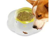 gafdu Comedero de rompecabezas para perros,Rompecabezas para perros - Alimentador lento de juguete dispensador de golosinas - Juguetes de enriquecimiento para perros, juguete dispensador de alimentos,