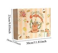 gafdu Set de Papelería Lindo - con Bolígrafos Capibara Material Escolar | Juego De Articulos De Papelería Infantil Con Animales | Para Dibujar Escribir Y Como Regalos