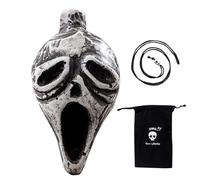 gafdu Silbato de Halloween, Silbato de Muerte,El instrumento de silbato de muerte más ruidoso para Halloween - Cráneo Retro Azteca Muerte Halloween Silbato más fuerte con gritos de sonido humano,
