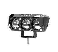 GAFDXCTYA Accesorios para motocicletas Faros LED para motocicleta, faros delanteros para coche, proyector de doble color, luz antiniebla, auxiliar trabajo 200 W(1 PCS)