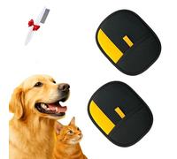 Gafutozm Yomi Pet Hair Remover Glove for Cats Dogs, Reusable Washable Static Removal Gloves for Couch Furniture Carpet Car Seat (2PCS)
