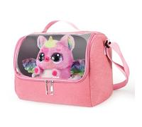 Gaga city Bolsa de Transporte Compatible con HATCHIMALS Alive Mystery Hatch Peluche Interactivo, Diseño para PUFFICORN y Draggle (Rosa)