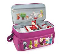 Gaga city Bolsa de Transporte para FABA Cuentacuentos, Múltiples Compartimentos para Personaje Sonoro y Auriculares, con Correa Ajustable (Morado)