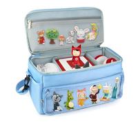 Gaga city Bolsa de Transporte para FABA Cuentacuentos, Múltiples Compartimentos para Personaje Sonoro y Auriculares, con Correa Ajustable (Azul)