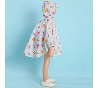 Gaga city Capas para Lluvia de Niño con Capucha Botones estrellas arcoiris XL/8-12 años