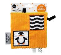 Gagagugu: Libro sensorial y crujiente - Pingüino, mapache