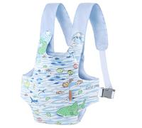 GAGAKU Mochila portamuñecas para muñeca, portabebés con Correas Ajustables de Juguete Accesorios, Azul - Peces en el mar
