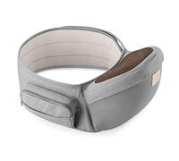 GAGAKU Portabebé Taburete de Cintura para Bebé 0-36 Meses Recién Nacido - Gris