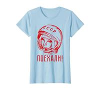 Gagarin camiseta soviética Sputnik URSS CCCP regalo Camiseta