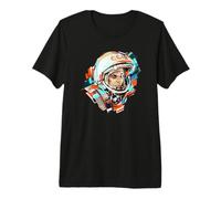 Gagarin Yuri Vintage Sputnik Espacio Camiseta Premium