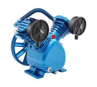 Gagate de Compresor de 2 Cilindros en Forma de V, Agregado de Aire Comprimido 3 HP, Cabeza de Bomba 2,2 kW 250 l/min 8 bar