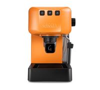 Gaggia EG2109 Orange, Cafetera Espresso Manual para Café Molido o Monodosis, sistema POD para Espressos Cremosos con Monodosis, Preinfusión Automática, Nuevo Modelo 2023, 100% Made in Italy