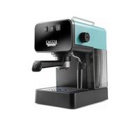 Gaggia Espresso Deluxe - Cafetera manual y máquina para capuchino con espumador de leche, gris tormenta