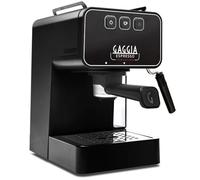Gaggia Espresso Evolution - Máquina de café manual y máquina de capuchino con espumador de leche, color negro piedra