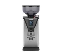Gaggia Milano MDF55 - Molinillo de café espresso, tolva de 250 g, fabricado en Italia, controles de pantalla táctil y perilla giratoria, ajuste micrométrico continuo, rebaba plana, motor de 310 W