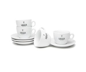 Gaggia Milano tazze da cappucc. set 4 pezzi