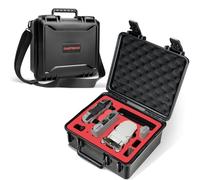 GAGITERVR SK1 - Funda rígida impermeable para DJI Mini 4K/Mini 2 SE/Mini 2 Drone Fly More Combo, funda de transporte con correa para el hombro y espuma personalizada para viajes y almacenamiento,
