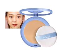 Gagk Matte Perfection Pressed Powder, Lightweight Summer Oil Control Setting Powder, Polvo Prensado For Un Acabado De Enfoque Suave - Polvo Efecto Filtro A Prueba De Agua(#03 PURE BEIGE)