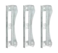GAH-Alberts 215149 - Tope para puertas con cerradura de inserción (37 mm de grosor, 37 x 181 mm, superficie superior: galvanizado)