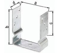 GAH-ALBERTS 217600 - Elemento de puertas (Anchura interior : 71 mm)