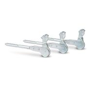 GAH-Alberts 307493 307127 - Tope para persianas (3 unidades, galvanizado en azul, 126,5 mm)