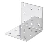 GAH-Alberts 339357 339067 - Escuadra para placas perforadas (galvanizado por sendzimir, 40 x 40 x 60 mm, 20 unidades)