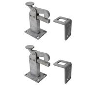 GAH-Alberts 410872 411763 - Tope para puerta (galvanizado en caliente, altura 95 mm, 2 unidades)