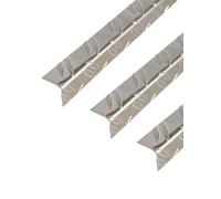 GAH-Alberts 497392 468842 - Perfil angular (3 unidades, aluminio, 1000 x 23,5 x 23,5 mm)