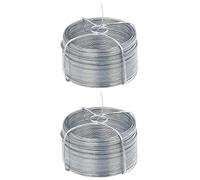 GAH-Alberts 530471 530044 - Bobina de alambre galvanizado (1,2 mm de diámetro, 50 m de longitud, 2 unidades)
