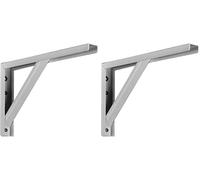 GAH-Alberts 800901 803056 - Consola de perfil en U (disponible en varios modelos, galvanizada, altura 175 mm, profundidad 300 mm, 2 unidades)