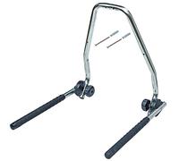 GAH-ALBERTS 802325 - Soporte de pared de bicicletas, galvánico de zinc plateado, WxHxD 550 X 500 X 520 Mm