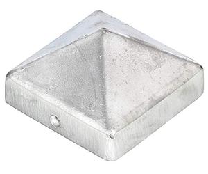 GAH-Alberts Blank Alberts 217228 - Tapa para postes de madera (forma alta, aluminio fundido, 70 x 70 mm)
