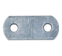 GAH-Alberts - Conector plano con bordes redondeados, 40 x 16 mm, 100 unidades