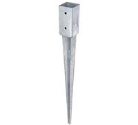 GAH-Alberts – Soporte de estaca para postes cuadrados (galvanizado al fuego)