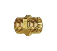 GAH-Alberts - Tornillo de doble rosca cilíndrico (G 1 1/4 a, G 2 A, SW 60, latón)