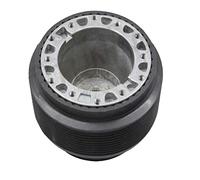 GAHELI Cubierta Volante Coche para Seat para Panda para Marbella 1997 1998 1999 2000 2001 2002-2019 Volante De Coche Boss Kit Hub Adaptador