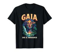 Gaia Diosa Griega Madre Tierra Naturaleza Amante Bruja Pagano Camiseta