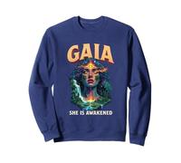 Gaia Diosa Griega Madre Tierra Naturaleza Amante Bruja Pagano Sudadera