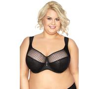 Gaia Sujetador Blando con Estampado para Mujeres 874M Samira Maxi, Negro,120F