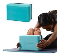 Gaiam Bloque de Yoga - Espuma EVA de Apoyo sin látex, Superficie Antideslizante Suave para Yoga, Pilates, meditación, Horizonte