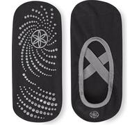 GAIAM Calcetines de Yoga Estilo Ballet GRIPPY - Negro GAIAM