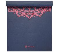 GAIAM Esterilla de Yoga Classic ROSA MARRAKESCH - Azul grisáceo con dibujo en rosa Marrakech GAIAM