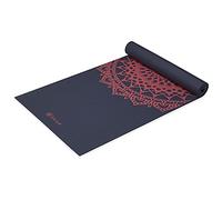 Gaiam Esterilla de yoga con impresión premium, extragruesa, antideslizante, para todo tipo de yoga, pilates y entrenamientos de suelo, 6 mm, color rosa Marrakech